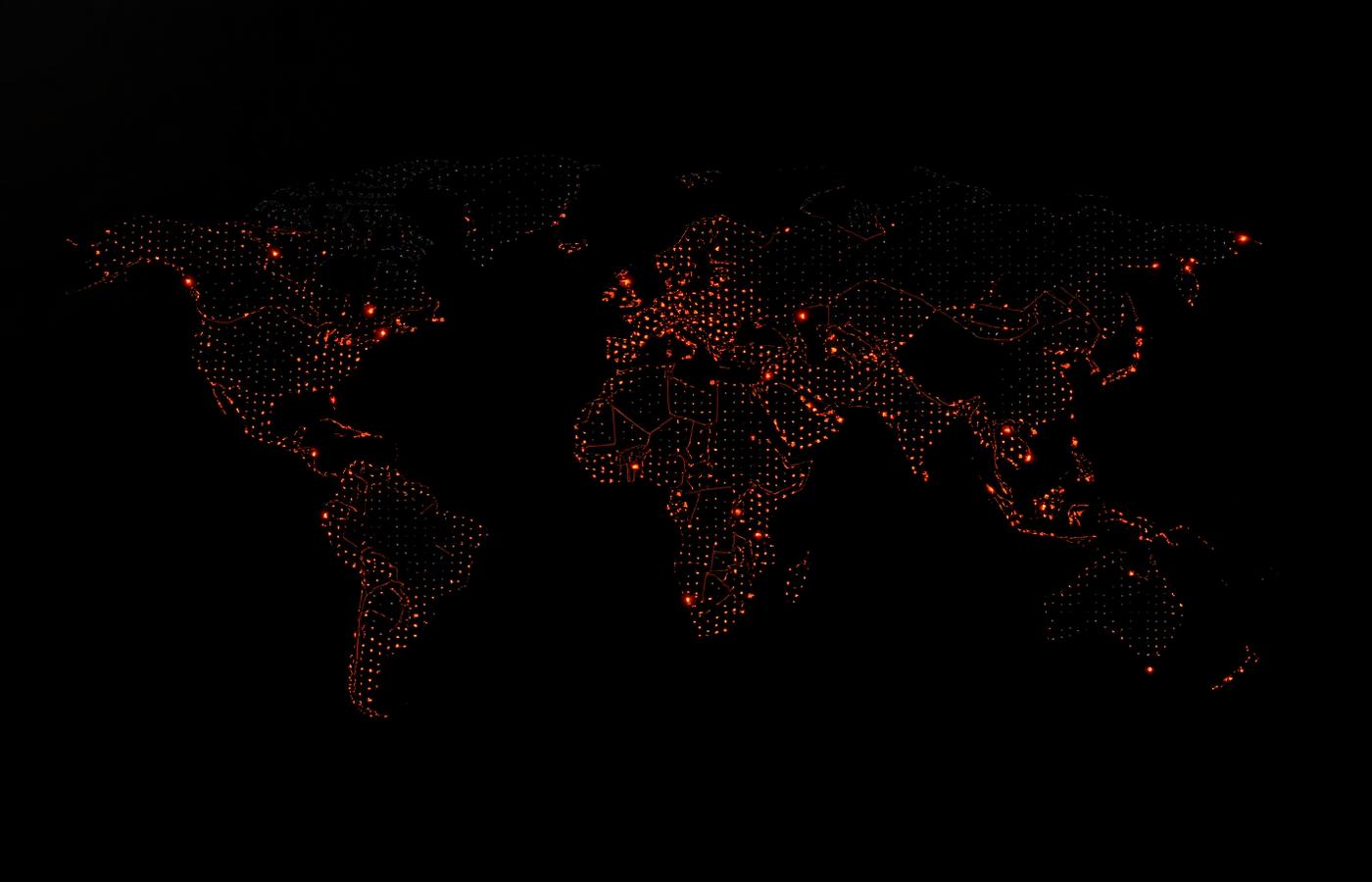 Map of Global Rise hiring coverage